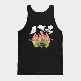 I Survived the 2023 Canada Wildfire in USA Tank Top